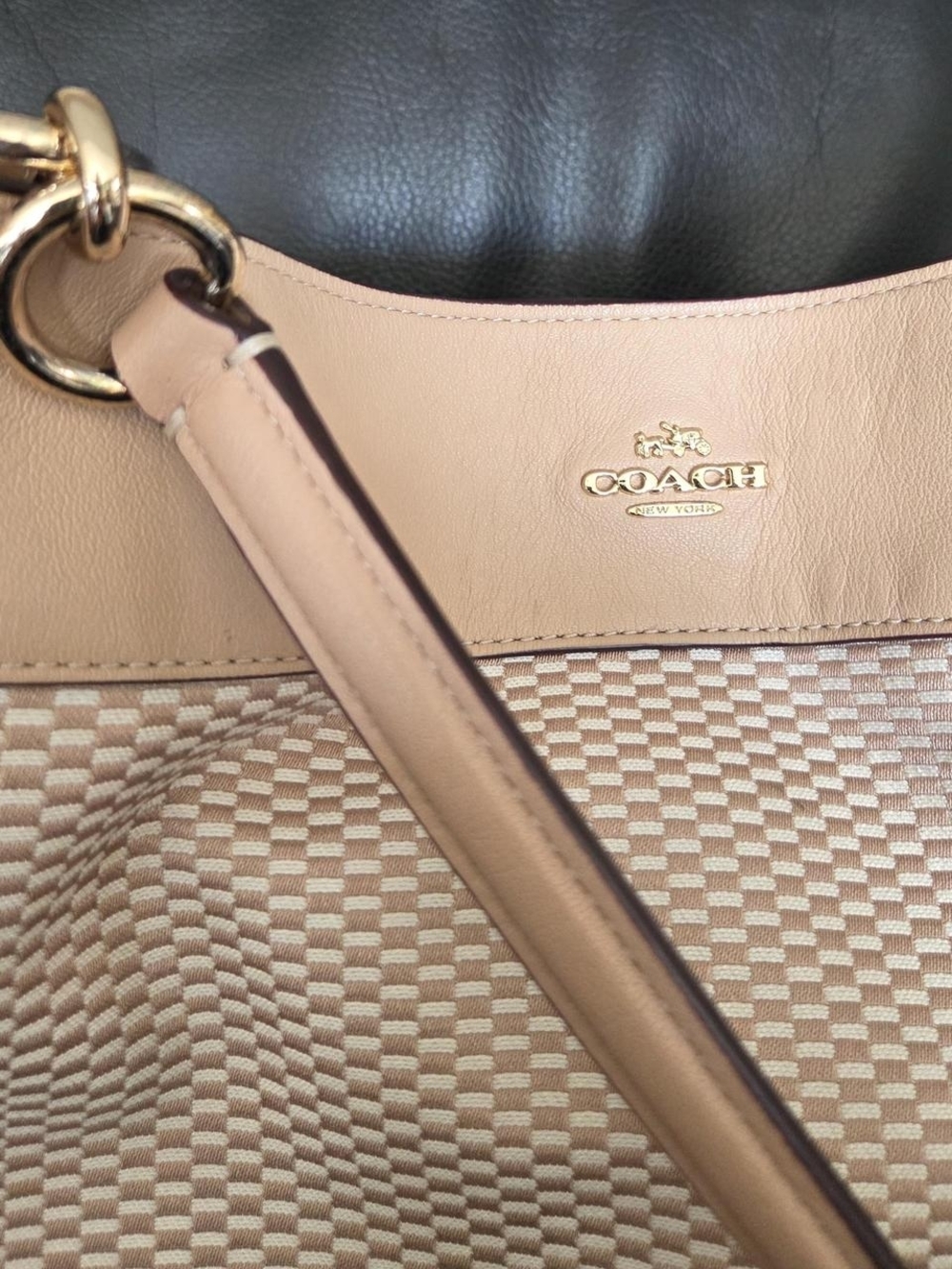 Coach Lexy Legacy Jacquard shoulder bag - Picture 3 of 8